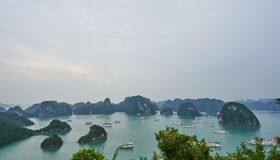 Begin your family-prepared day with Vietnam’s tranquil ambiance